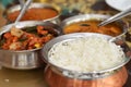 Indian curry meal Royalty Free Stock Photo