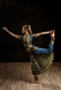 Indian dance Bharatanatyam exponent