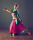 Indian dance Royalty Free Stock Photo