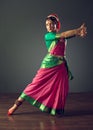 Indian dance Royalty Free Stock Photo