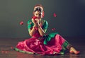 Indian dance Royalty Free Stock Photo