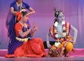 Indian dance -krishna with gopikas