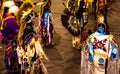 Indian dancers in motion Royalty Free Stock Photo