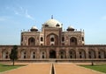 Indian Delhi Humayun tomb mausoleum. Travel to india