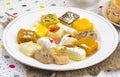 Indian Delicious Mix Sweet Food Royalty Free Stock Photo