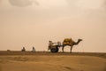 Indian Desert Caravan is resting