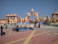 Indian devotional temple Nilkanthdham Poicha