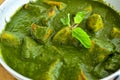 Indian Dish-Aloo palak