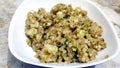 Indian dish made out of Sago called Sabudana khichdi Royalty Free Stock Photo