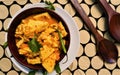 Indian dish SHAHI PANEER with green chillies served in a bowl Royalty Free Stock Photo