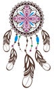 Indian Dream catcher Royalty Free Stock Photo
