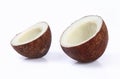Indian Dried coconut Royalty Free Stock Photo