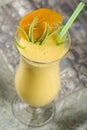 Indian drink Mango Lassi. Royalty Free Stock Photo