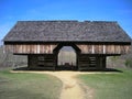 Indian dwelling in the Appalachians in the Smokey Mountains in TN, USA