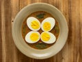 Indian egg curry Royalty Free Stock Photo