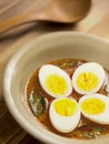 Indian egg curry Royalty Free Stock Photo