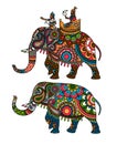 Indian elephant Royalty Free Stock Photo