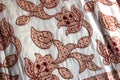 Indian Embroidery Work saree Royalty Free Stock Photo