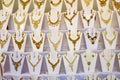 Indian ethnic Jewellery sets of necklace Royalty Free Stock Photo