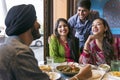 Indian Ethnicity Meal Food Roti Naan Curry Concept Royalty Free Stock Photo