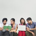 Indian Ethnicity Middle Eastern Asian Community Concept Royalty Free Stock Photo