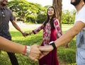 Indian Ethnicity People Interacting Concept Royalty Free Stock Photo