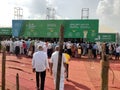 Indian Exibition Kisan Mela Farmers Entry Gate Royalty Free Stock Photo