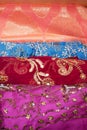 Indian fabrics Royalty Free Stock Photo