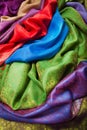 Indian fabrics Royalty Free Stock Photo