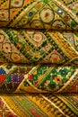 Indian fabrics Royalty Free Stock Photo