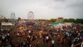 Indian fair in Gujarat many people enjoy this
