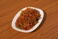 Indian Famous Tasty Fast Food Spicy Chinese Bhel