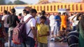 indian father shouting on his son