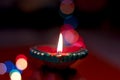 Indian Festival Diwali , Decorative Diwali lamp