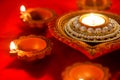 Indian Festival Diwali , Diwali lamp Royalty Free Stock Photo