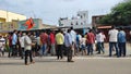 Indian festival ganesh celebration a lot of people image