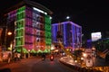 Indian festival at night