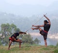 Kalaripayattu Martial Art in Kerala, India