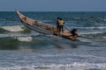 Indian fishermen on boat