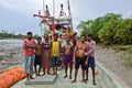 Indian Fishermen Royalty Free Stock Photo