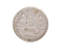 Indian five rupees coin