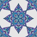 Indian flower pattern