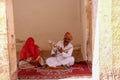 Indian Folk artist playing Violin