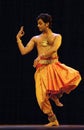 Indian folk dancer Royalty Free Stock Photo