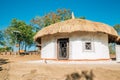 Indian folk village Shilpgram, traditional house in Udaipur, India