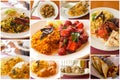 Indian Food Collage Royalty Free Stock Photo