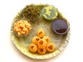 Indian Food-Pani Puri Royalty Free Stock Photo