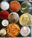 Indian Food-Pani Puri masala Royalty Free Stock Photo