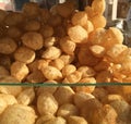 Indian Food-Pani Puri Royalty Free Stock Photo