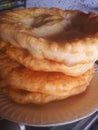 INDIAN FRYBREAD great for Navajo tacos Royalty Free Stock Photo